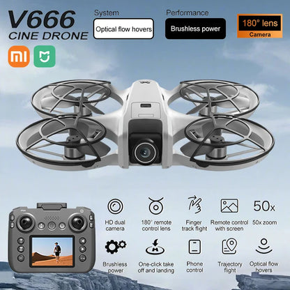 Xiaomi Mijia MINI V666 Drone — 4K 5G WiFi RC Quadcopter with Obstacle Avoidance, Brushless Motor & Altitude Hold