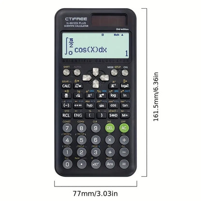 FC-991 ES PLUS Scientific Calculator – 417 Functions Multifunction Exam Calculator for Students | School & College Math Study Tool, Economical Packaging