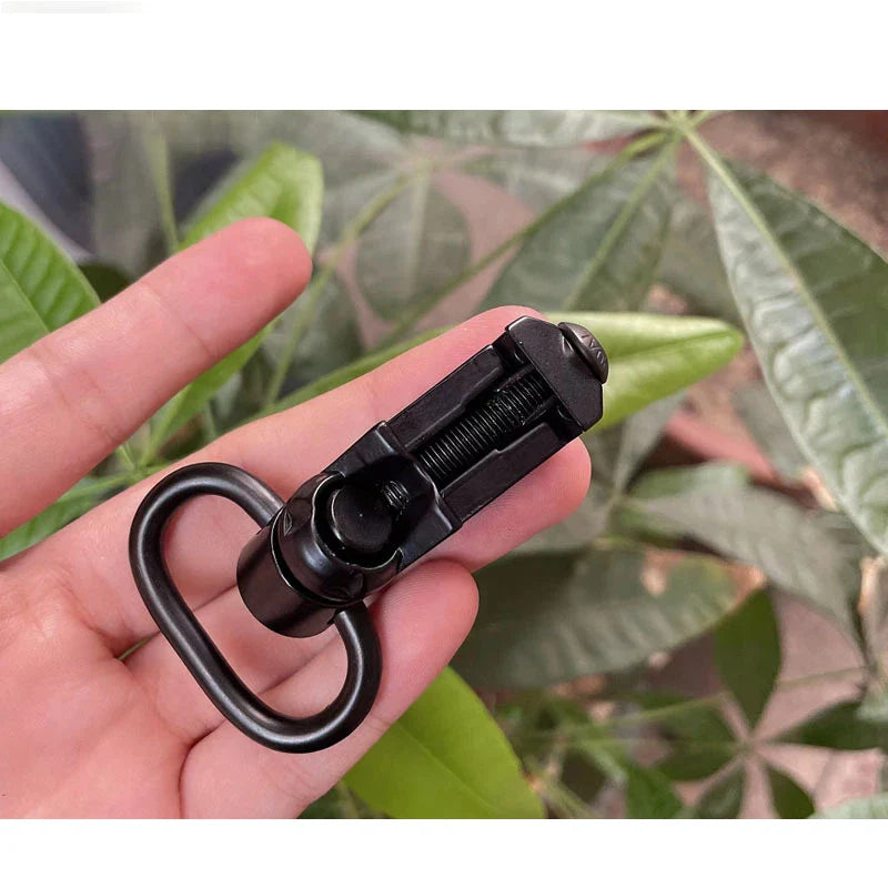 Metal Strap Buckle QD Sling Swivel – 20mm Picatinny Rail Mount for Mlok Gun Accessories