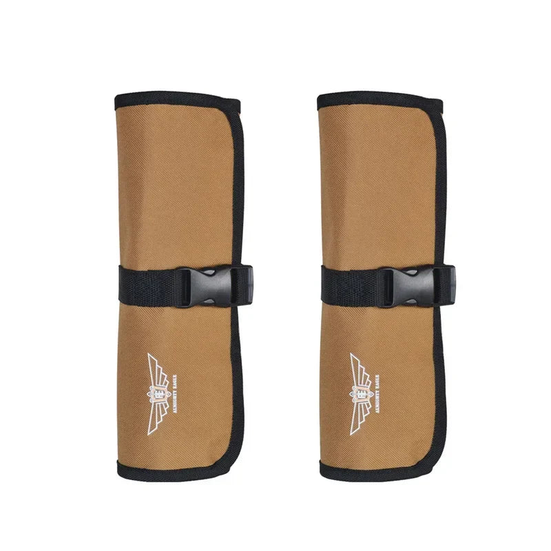 Oxford Cloth Portable Tool Roll – Foldable Wrench & Hammer Storage Pouch for Camping & Toolkit