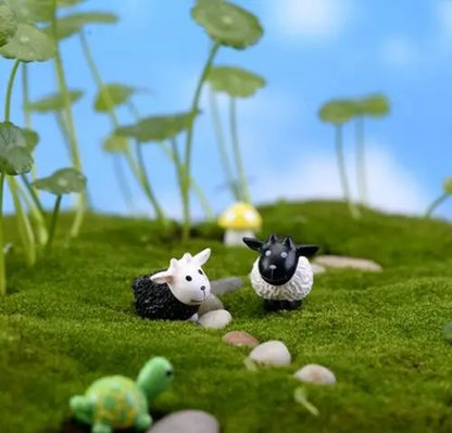 DIY Fairy Garden Miniature Figurines - Garden Pot, Dollhouse & Landscape Decorations