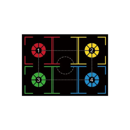 Basketball Training Mat – Non-Slip, Soundproof Indoor Ball Control & Dribbling Drill Mat for Kids & Teens