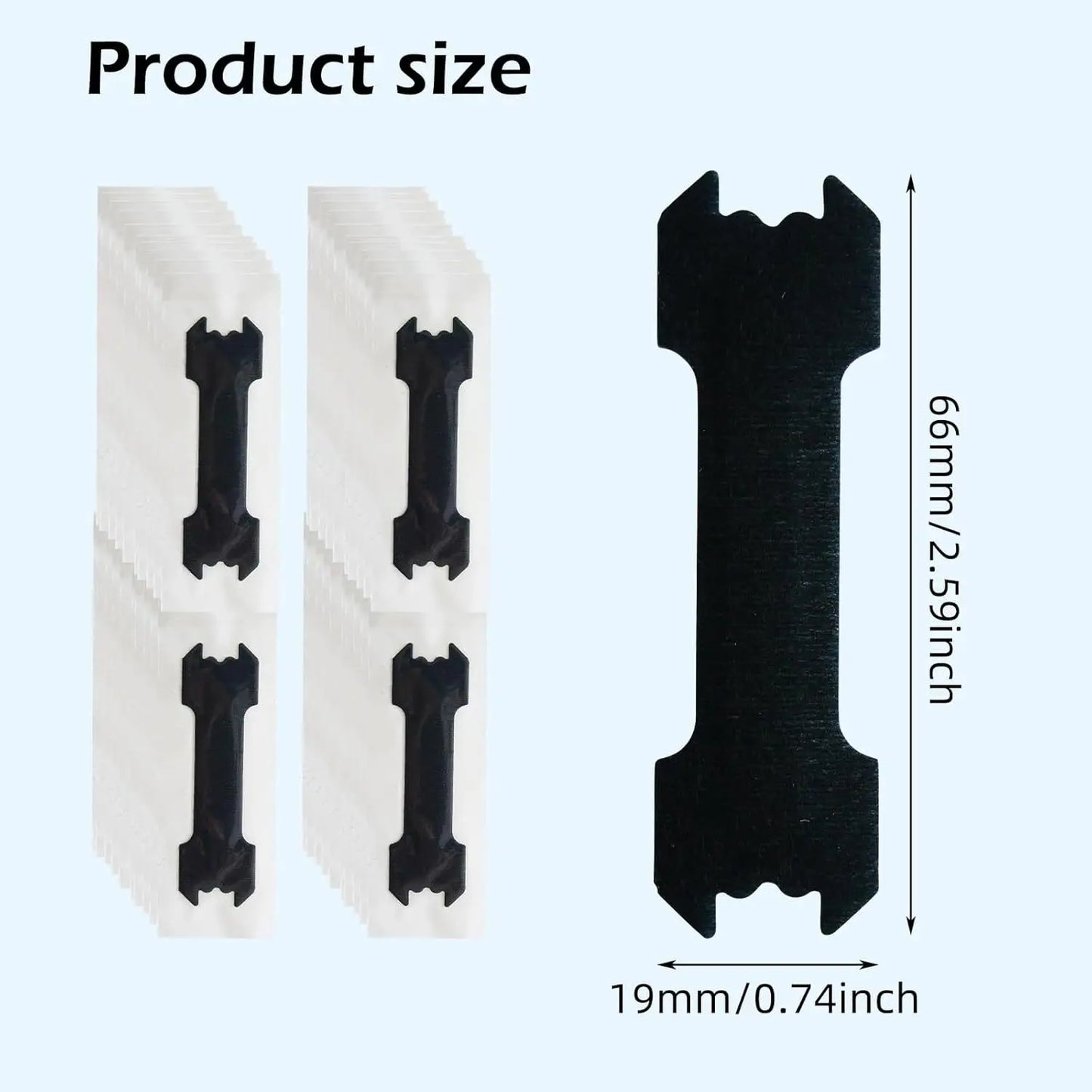 60/30/10PCS Black Nose Strips – Extra Strength Nasal Strips for Better Sleep, Non-Invasive Anti-Snoring Aid for Adults & Children