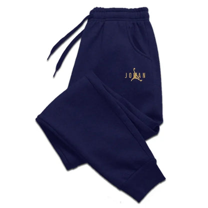 Autumn Winter Men's Joggers – Drawstring Casual Fleece Sweatpants, Workout, Running, Gym Fitness Sports Trousers