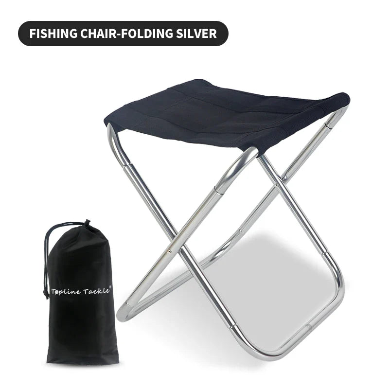 Portable Multifunctional Outdoor Folding Chair – Ultra-Light Picnic, Camping, Travel Fishing Stool & Accessories