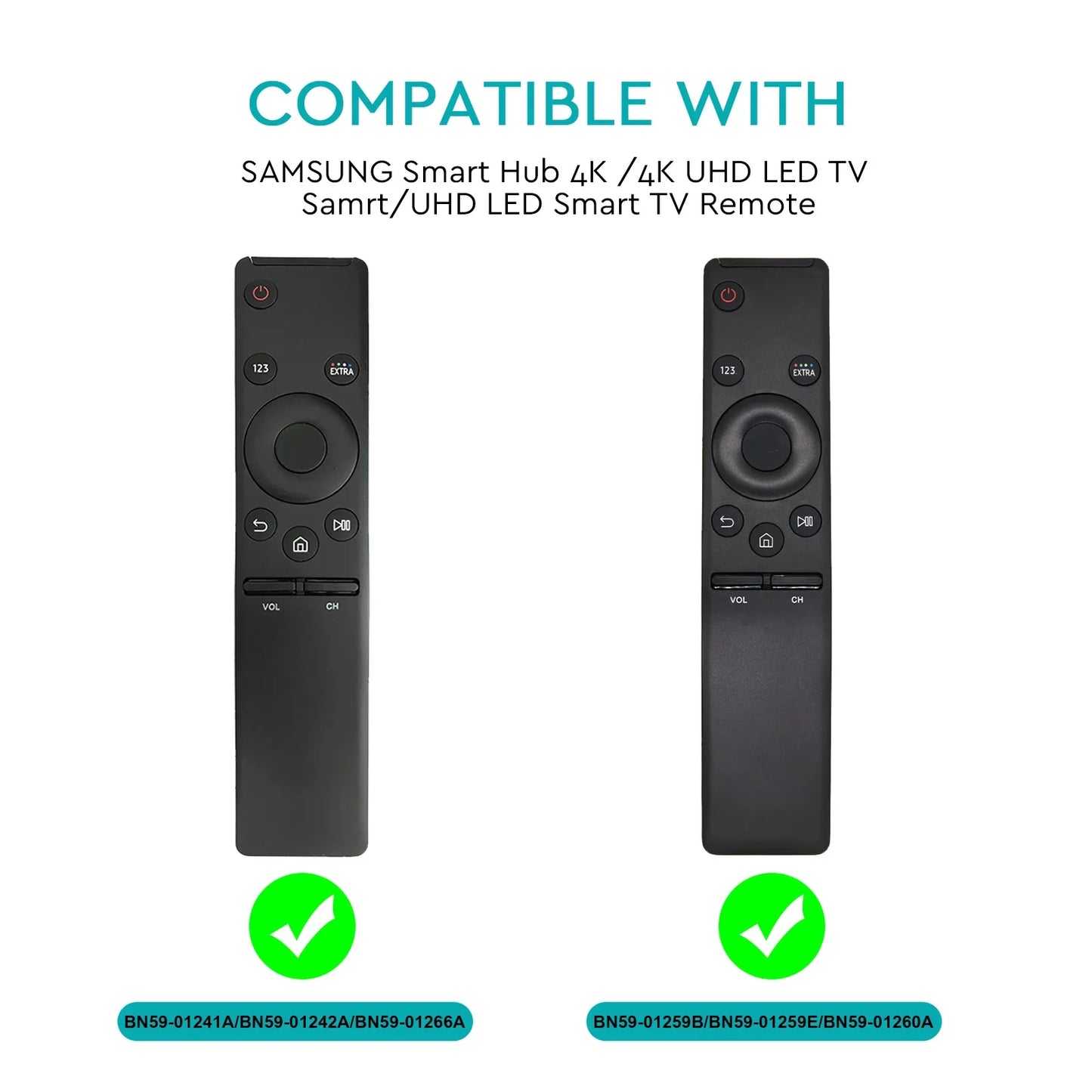 Silicone Remote Protective Case for Samsung Smart TV: Compatible with BN59-01312A, BN59-01312H, BN59-01241A, BN59-01242A Remote Control Cover