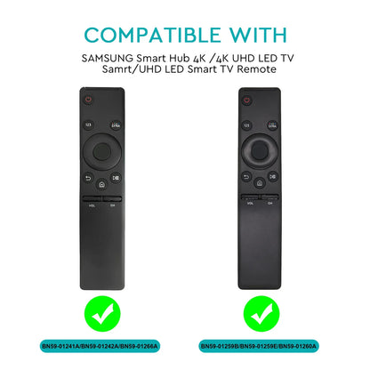 Silicone Remote Protective Case for Samsung Smart TV: Compatible with BN59-01312A, BN59-01312H, BN59-01241A, BN59-01242A Remote Control Cover