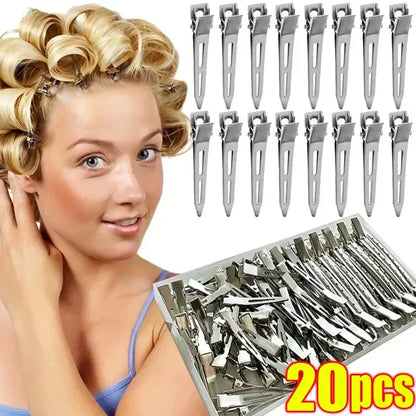 Professional Hair Sectioning Clips – Salon Styling Hairpins for Curling & Root Lift Hairdressing Tools