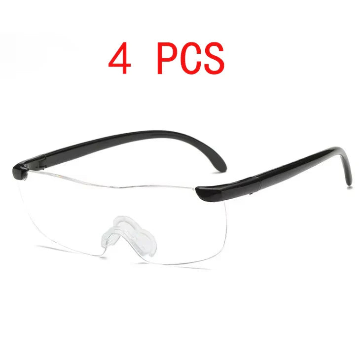 300% Magnifying Reading Glasses – Portable Anti-Blue Light Magnifier with Case for Close Work