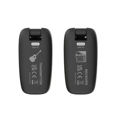 IRIN IN-80 Guitar Wireless System - Audio Amplifier Transceiver, Wireless Guitar Transmitter Receiver for Electric Guitar and Bass