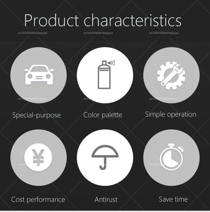 Tesla Model 3/Y/X Pearl White Paint Repair Pen – Touch-Up Kit for Auto Paint Restoration