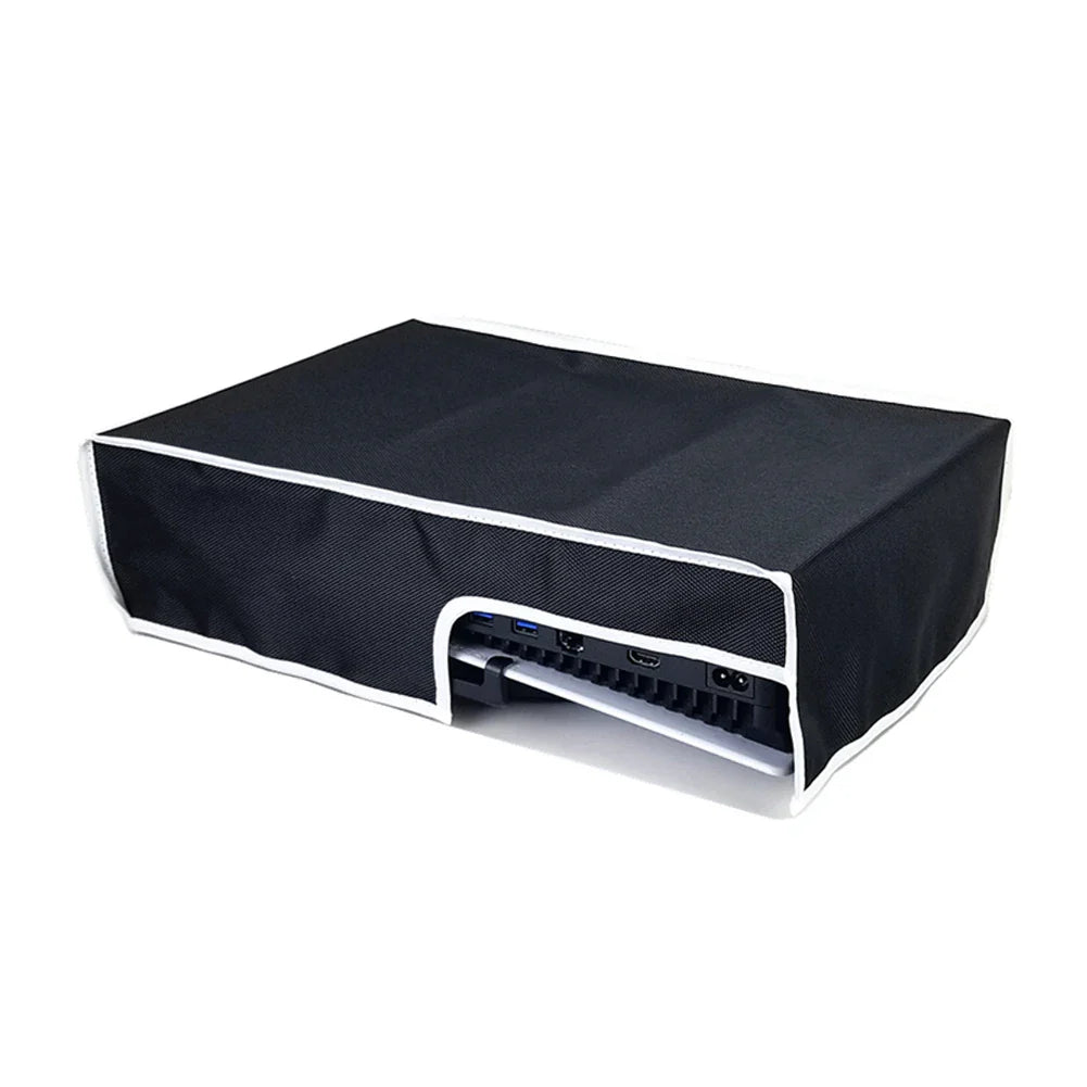 Vertical/Horizontal Dust Cover for PS5 Slim Console – Anti-Scratch Waterproof Protective Sleeve, Removable 1680D Oxford