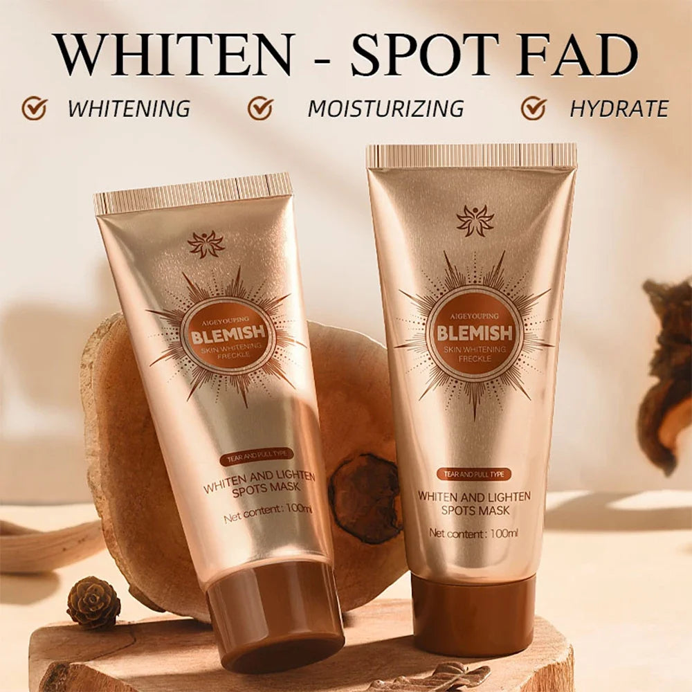 Brightening Peel-Off Face Mask - Dark Spot Care, Pore Cleansing & Skin Moisturizing Treatment