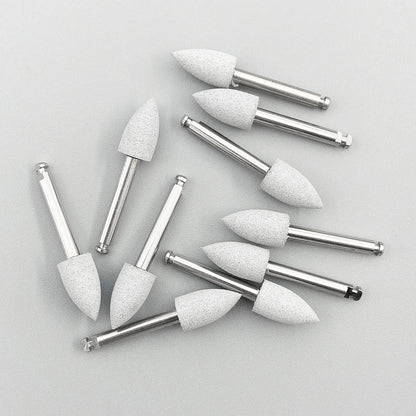 WELLCK Dental Silicone Grinding Heads – 12/10pcs Teeth Polisher for Low-Speed Dental Tools & Lab Use