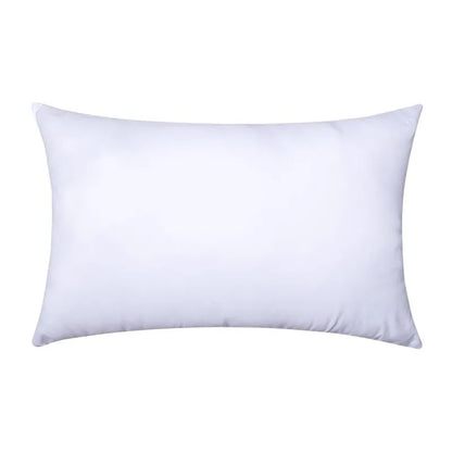 Soft Fluffy Throw Pillow Insert – White Cushion Inner Pad, Plump Stuffer for Decorative Pillows, 30x50cm, 45x45cm, 50x50cm