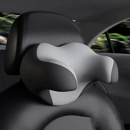 Car Pillows - Ergonomic U-Shaped Memory Foam Head & Neck Rest, Universal Auto Seat Headrest Protector, Interior Accessories