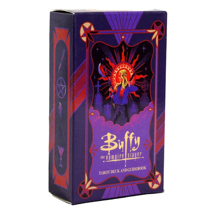 Buffy the Vampire Slayer Tarot Deck – 78 Illustrated Cards for Fortune Telling, Divination & Collectible Game Fans
