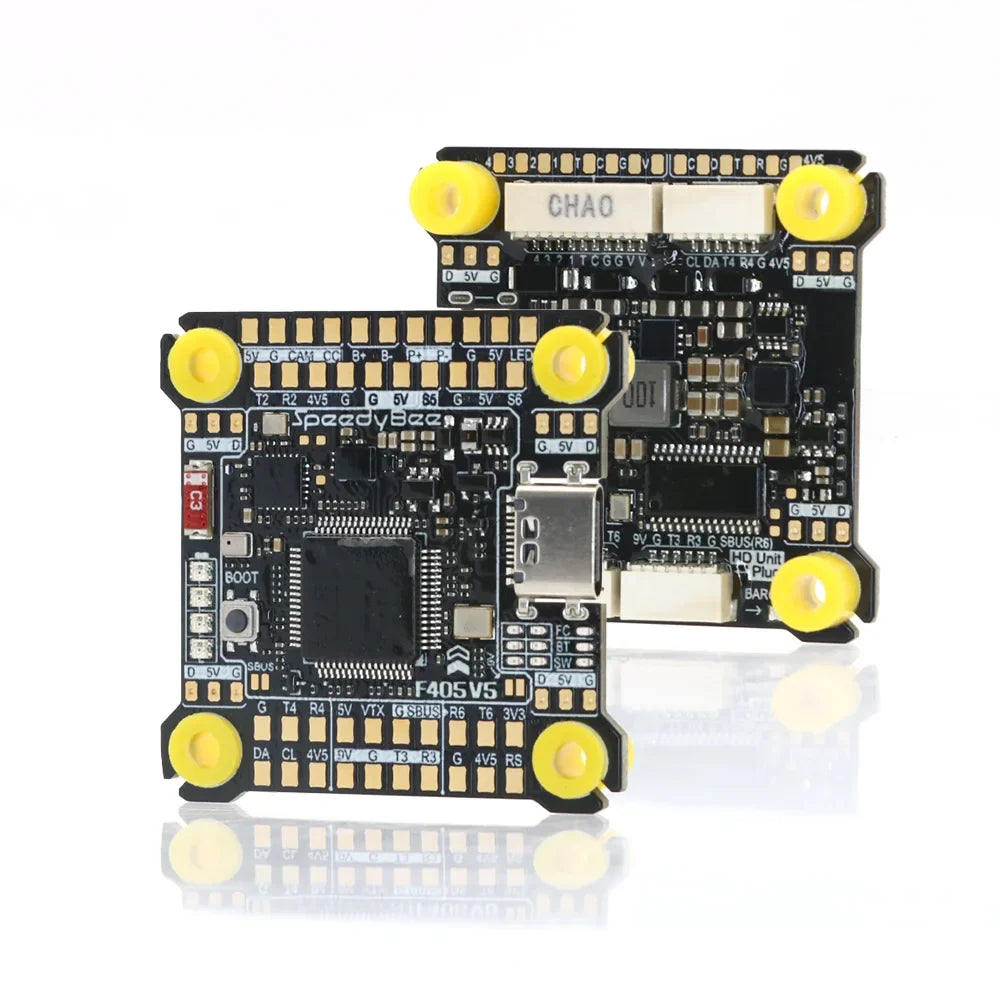 SpeedyBee F405 V5 55A Pro Stack - 32-Bit FC & ESC with OX32 Firmware for RC Model Aircraft