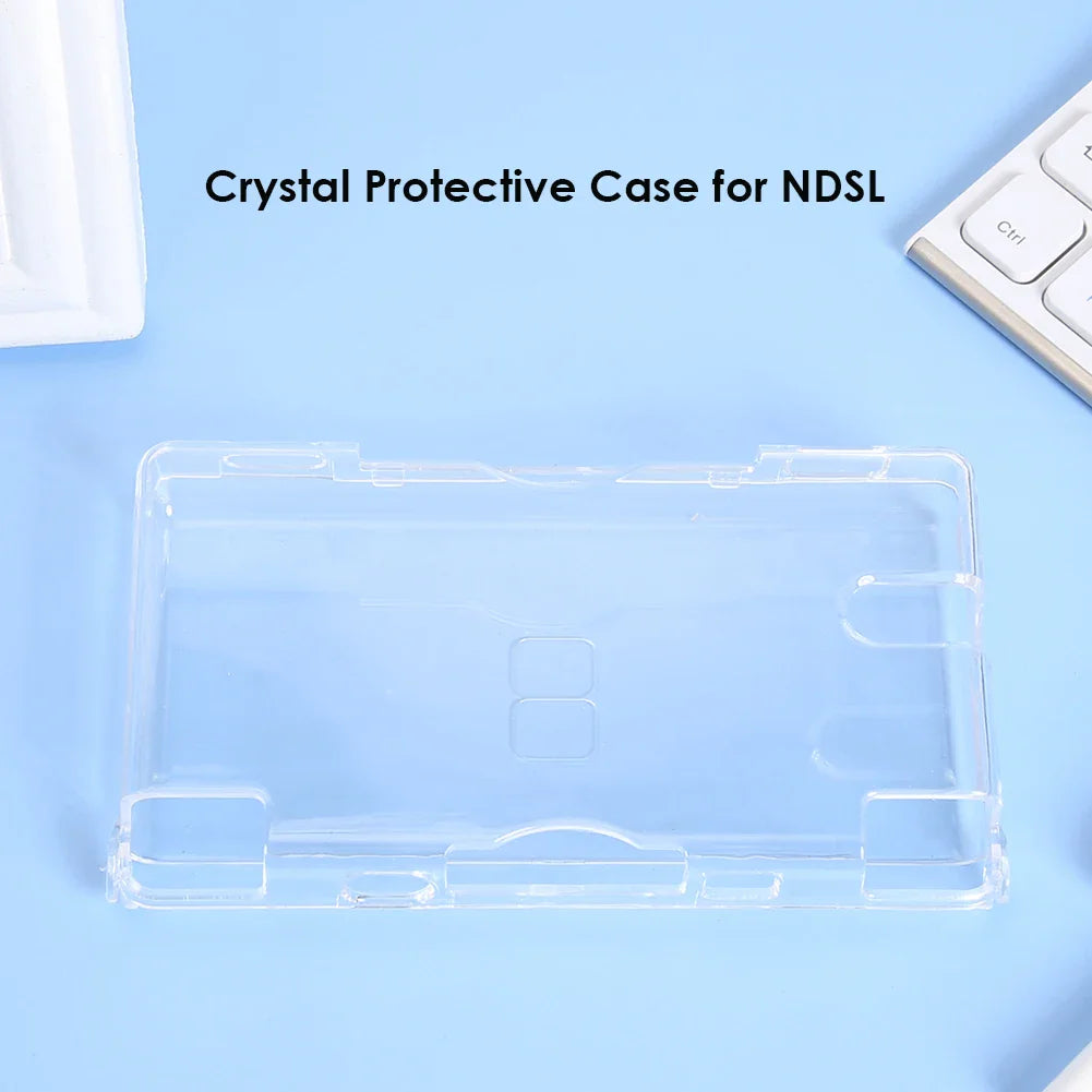 Hard Clear PC Cover for Nintendo DS Lite – Anti-Scratch Console Shell Accessory