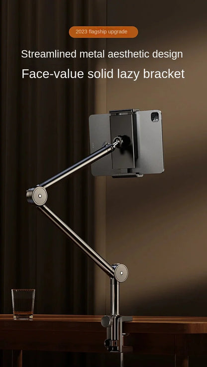 Desktop Mobile Phone Holder – Bed Clip, Bedside Lazy Folding Cantilever Bracket for Apple, Samsung, iPad, and Tablet