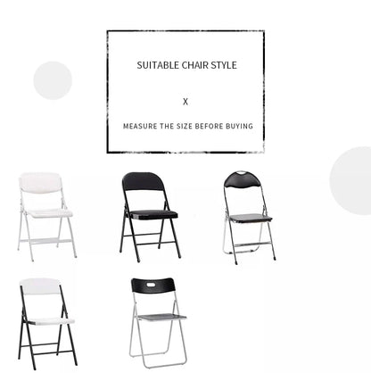 READOR White Spandex Chair Covers – 30/50/100Pcs Stretch Slipcovers for Wedding, Party & Banquet Folding Chairs