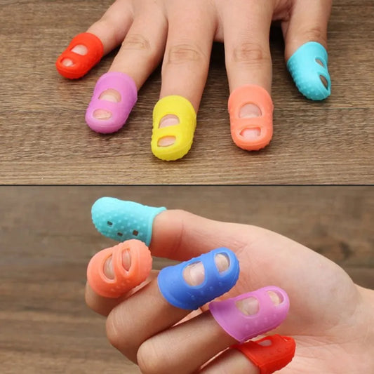 Multifunctional Silicone Finger Protective Cover - Cut-Resistant, Heat-Resistant, Non-Slip Finger Guard for Kitchen Cooking