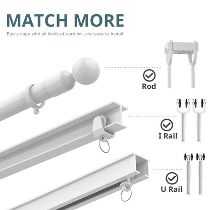 Zigbee Smart Curtain Driver Robot – For Roman I & U Type Tracks, Alexa & Google Home Control, Zemismart Motor Drivers