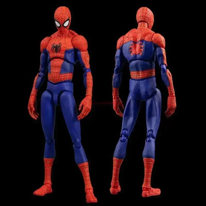 2024 Spider-Man & Gwen Action Figures — Spider-Verse Collection with Miles Morales Sentinel | Anime Toys Christmas Gift