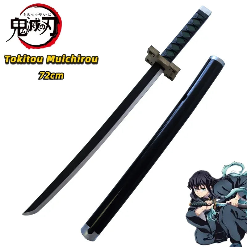 Demon Slayer Katana - 72cm Anime Cosplay Sword | Tomioka Giyuu & Tanjirou Replica