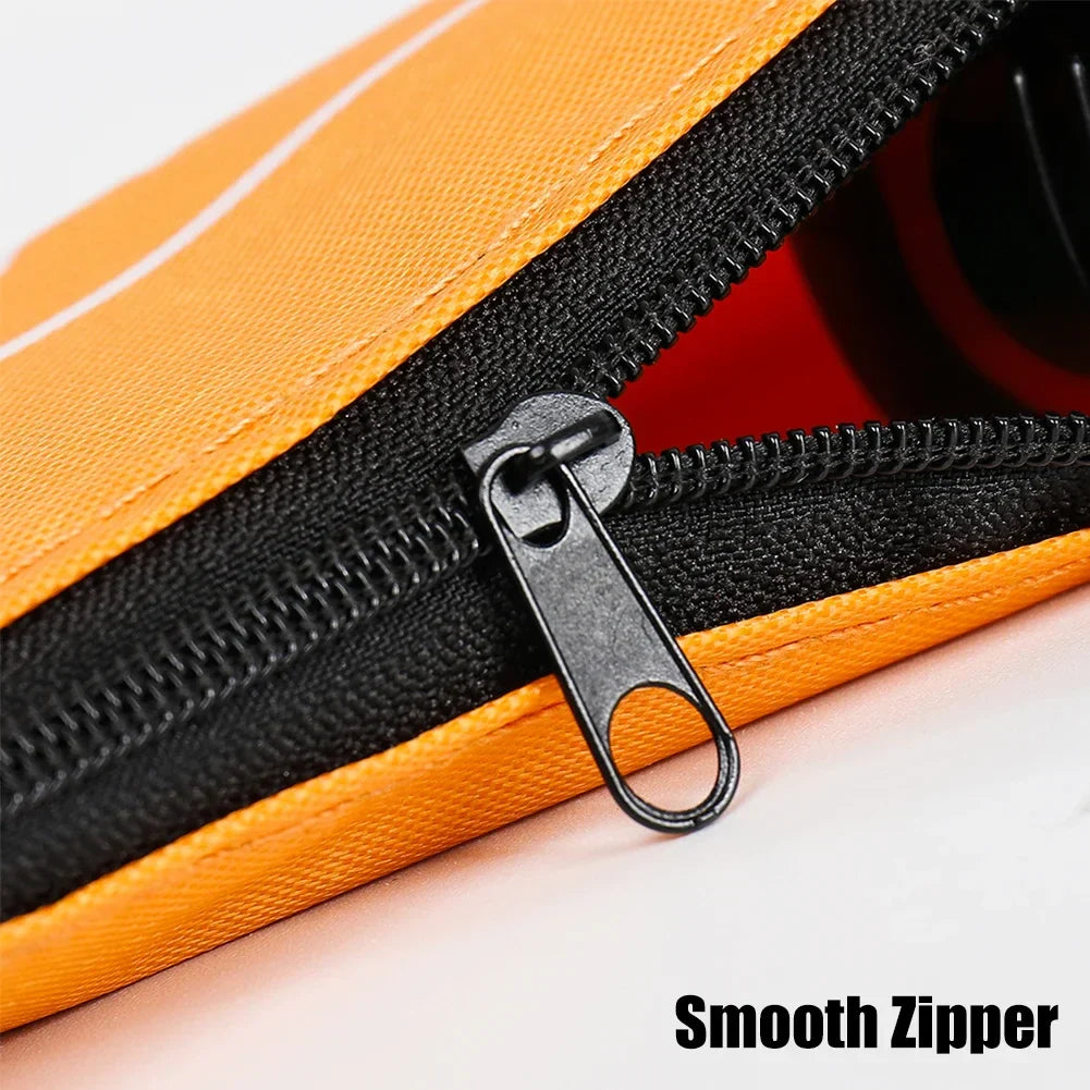 Waterproof Oxford Canvas Tool Bag — 420D Zipper Organizer, Portable Travel Storage Pouch for Tools & Accessories