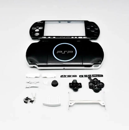 Replacement Faceplate Shell Case for PSP 3000 – Full Housing Cover with Buttons Kit for PSP3000 3006 3008