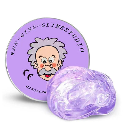 Colorful Non-Newtonian Liquid Stress Relief Toy – Transparent Elastic Decompression Modeling Compound, Non-Toxic Creative Craft Sensory Toy