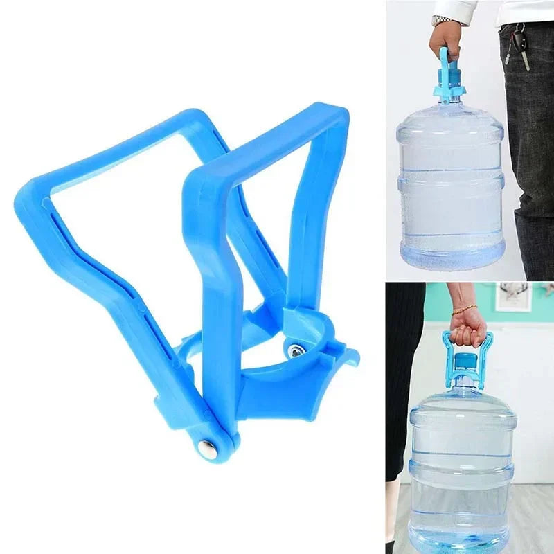 Portable Water Bottle Handle - Labor-Saving Plastic Bucket Carrier for Easy Lifting and Carrying