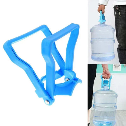 Portable Water Bottle Handle - Labor-Saving Plastic Bucket Carrier for Easy Lifting and Carrying
