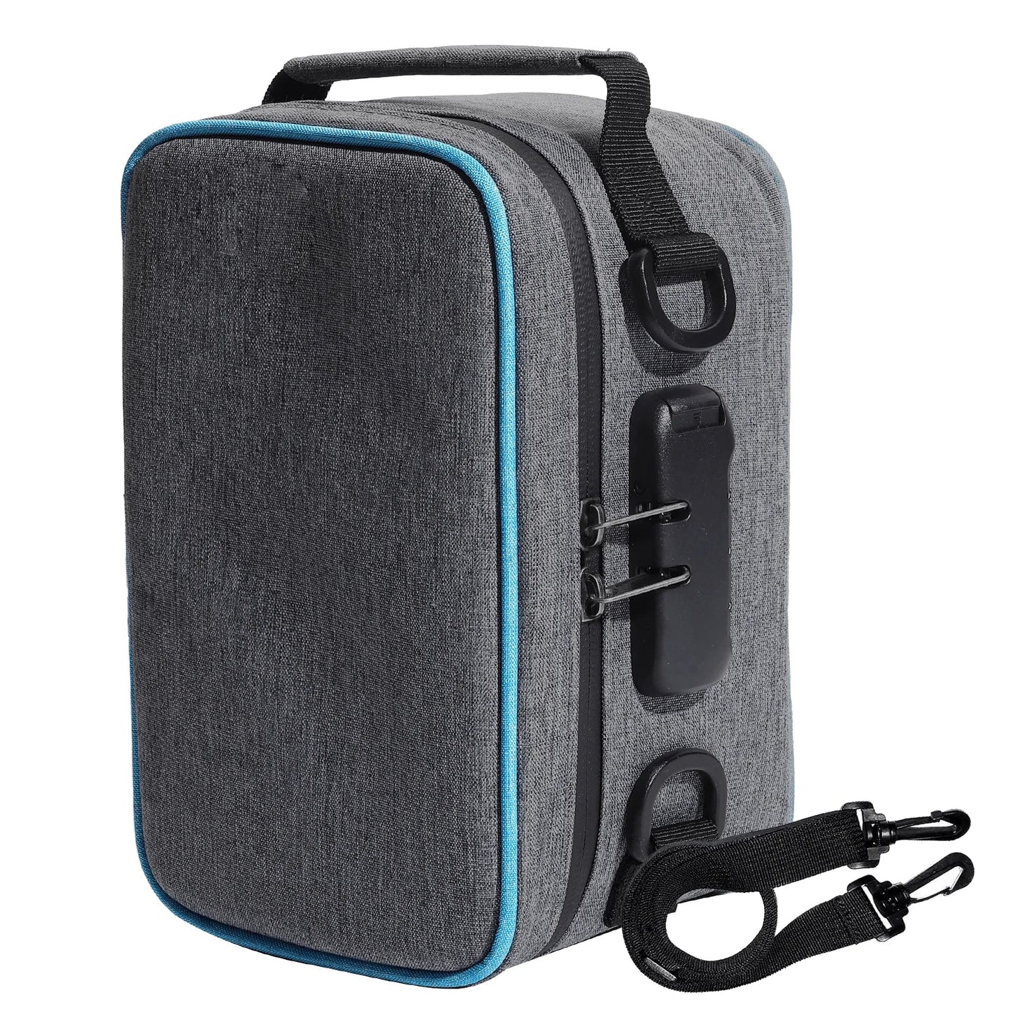 Unisex Smell-Proof Pouch with Combination Lock – Secure Stash Bag for Storage & Travel Gifts