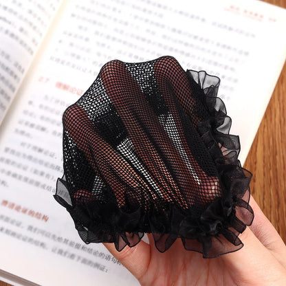 Women’s Ballet Hair Net – Adjustable Elastic Drawstring for High-Quality Weave & Hair Styling