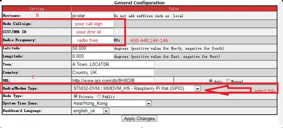New MMDVM WiFi Digital Voice Hotspot — NXDN, P25, YSF, Pistar, DSTAR, DMR Compatible with Raspberry Pi + 16GB Card