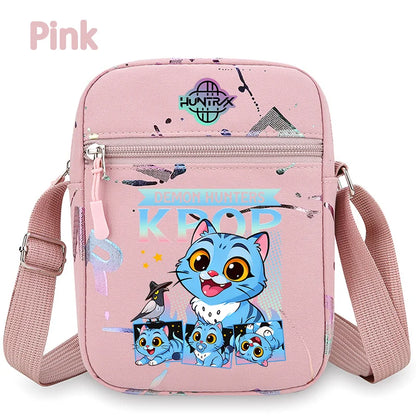 K-Pop Demon Hunters Crossbody Phone Bag – HUNTRX Rumi Huntrix Coin Wallet Shoulder Purse