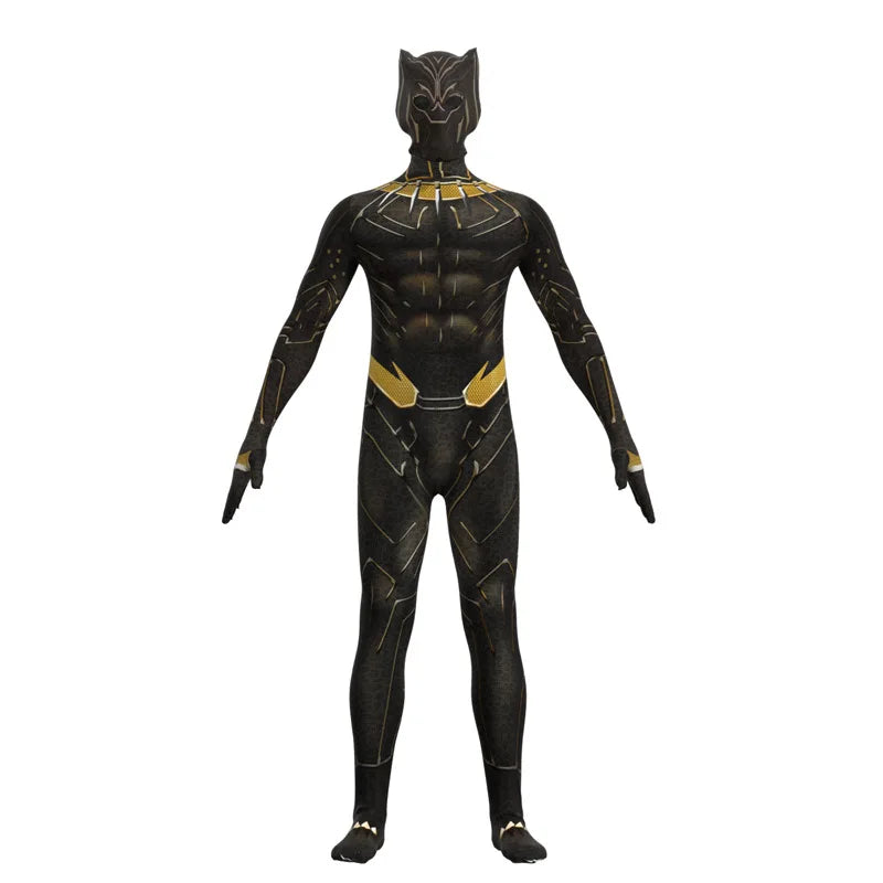 Black Panther 2 Wakanda Forever Shuri Cosplay Costume – Superhero Jumpsuit Bodysuit for Women, Men & Kids, Carnival Outfit