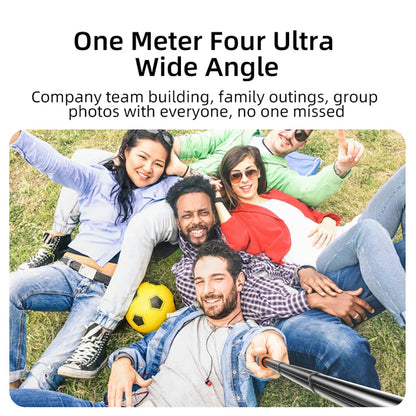 1.38M Selfie Stick Tripod – Adjustable Extension Holder for DJI Action 4, Pocket 3, GoPro, Insta360, DSLR & Phone Photography