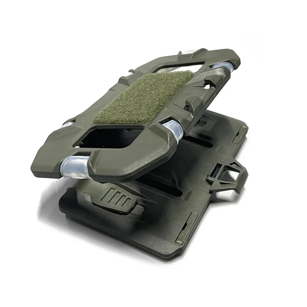 Tactical MOLLE Phone Holder – Folding Navigation Board for Airsoft, Hunting Vest & Cellphone Gear