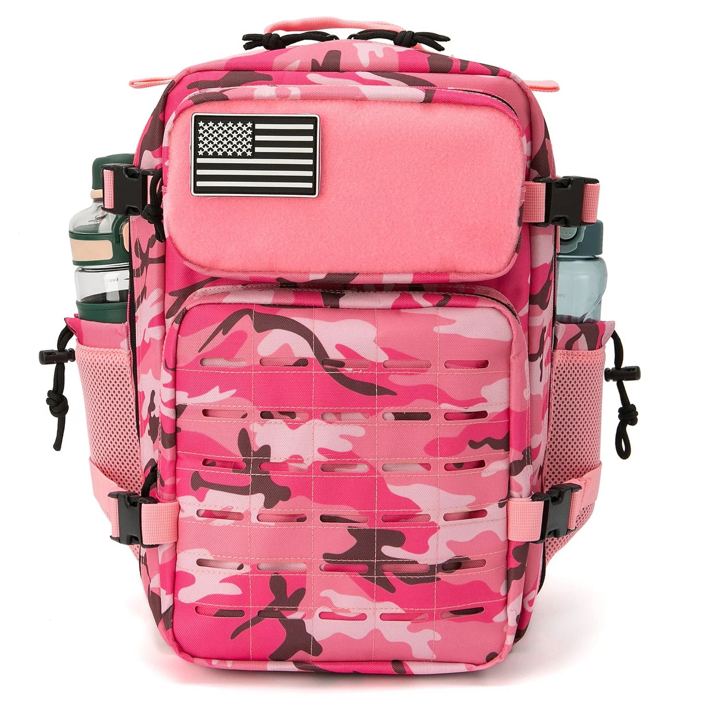 25L/45L Tactical Backpack for Men & Women – Outdoor Hiking Molle Daypack, School & Gym Rucksack with Dual Cup Holders