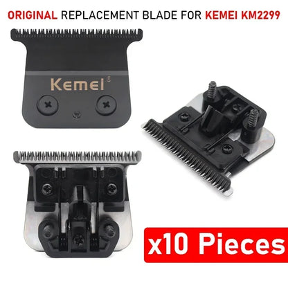 Original Replacement Blade for Kemei KM-2299 Clipper - Professional Hair Trimmer Cutting Knife Head, Parts & Accessories