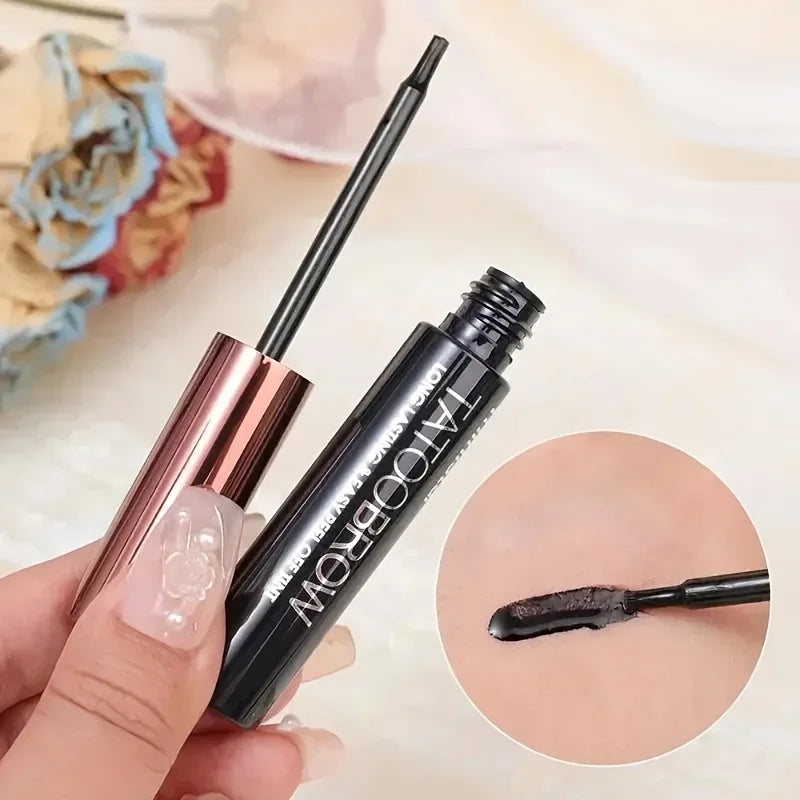 Tattoo Peel Off Eyebrow Gel Tint – Semi-Permanent, Waterproof, Transfer-Proof for Fuller, Defined Brows