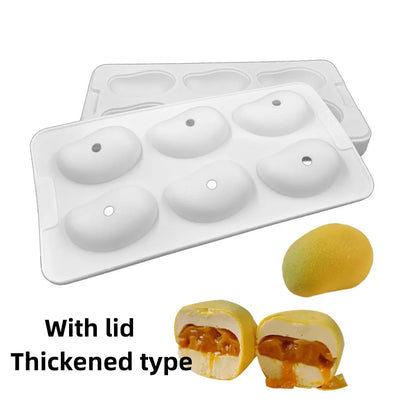 French Dessert 3D Lemon Silicone Mold – Cake, Brownie & Mousse Decorating Pastry Baking Tool
