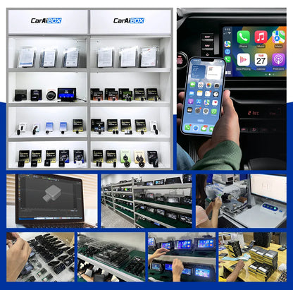 EKIY 2-in-1 AI Smart Box — Wireless CarPlay & Android Auto Adapter with Wired CarPlay for Car Intelligent Systems