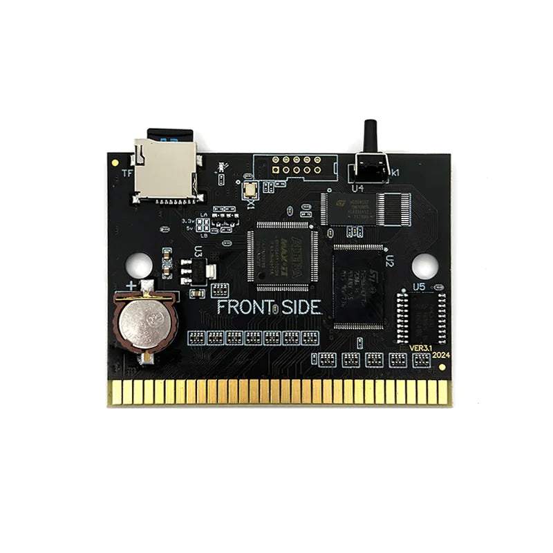 3000 in 1 Mega Genesis V3 Pro Game Card - 4GB TF Memory Card for SEGA Genesis Mega Drive Console
