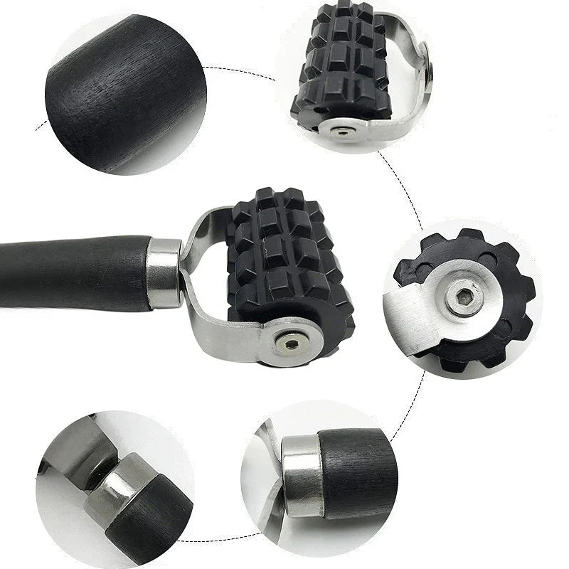 Car Stereo Soundproofing Cotton Push Wheel - Auto Tire-Patching Compaction Roller Press - Vehicle Maintenance Repair Tool
