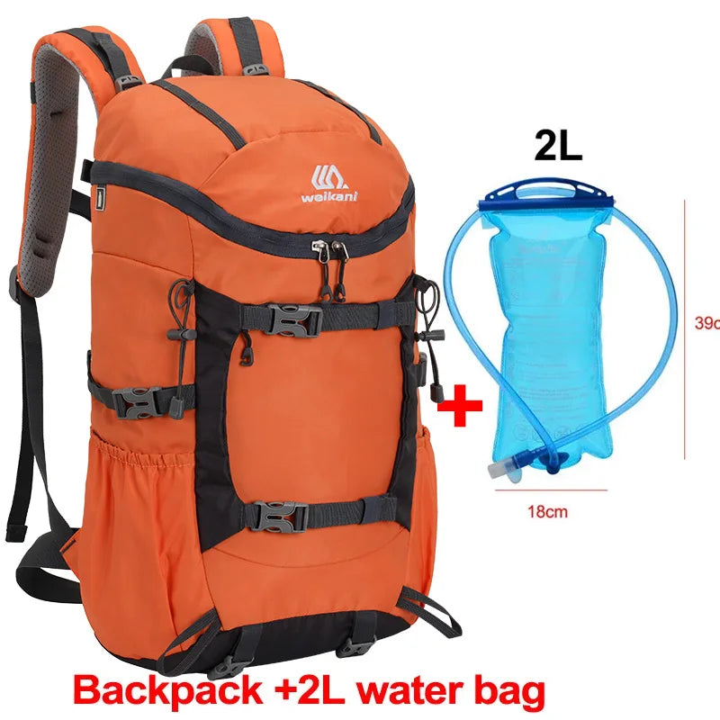 Hydration Backpack for Hiking, Running & Cycling — Outdoor Sports, Camping, Climbing & Travel Bag for Men & Women