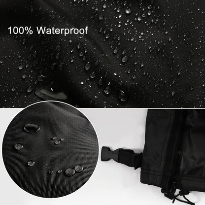 Heavy Duty Black Generator Cover – UV Resistant Waterproof Durable Outdoor Protection, Fits Most Generators for All-Weather Use